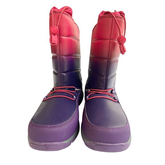 Lands’ End Snow Flurry Boots Youth 7 (Fits Women 8.5-9)Thermolite Waterproof NWT - Picture 2 of 13